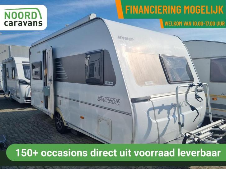 ERIBA SPORTING CONGA 465 CASS LUIFEL + MOVER + FRANSBED, Caravans en Kamperen, Caravans, Bedrijf, tot en met 4, 1000 - 1250 kg