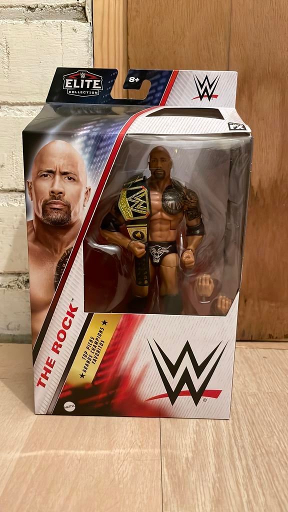 Wwe Eilte Collection The rock, Ophalen, Zo goed als nieuw