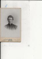 CdV Poeldijk Ko van der Laan met hoog opgestoken haar, Verzamelen, Ansichtkaarten | Nederland, Ophalen of Verzenden, Voor 1920