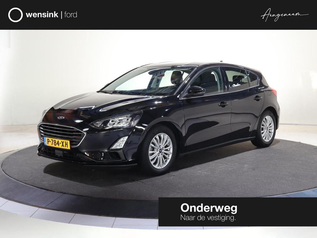 Ford Focus Wagon 1.0 EcoBoost Titanium Business | Navigatie, Auto's, Gebruikt, Euro 6, 1283 kg, Zwart