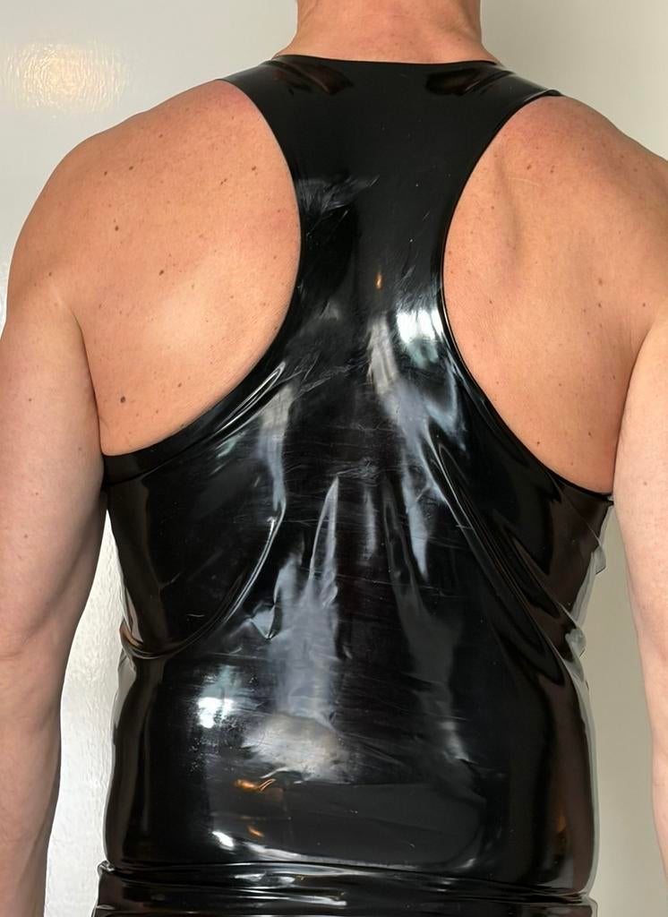 Super rubber tanktop maat M, Ophalen of Verzenden, Gedragen