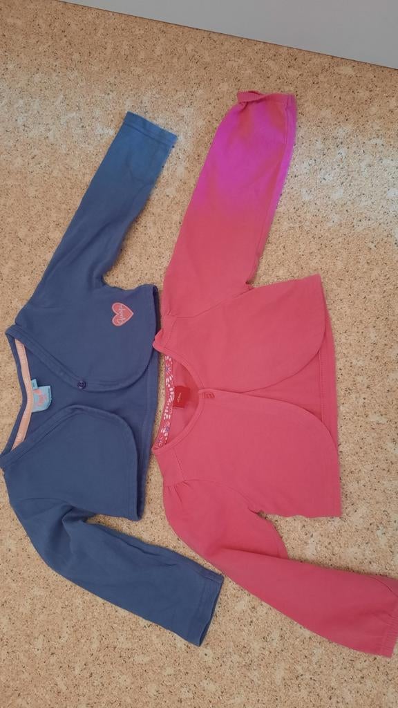 2 bolero vestjes maat 80, Kinderen en Baby's, Babykleding | Maat 80, Ophalen of Verzenden, Zo goed als nieuw, Meisje, Truitje of Vestje