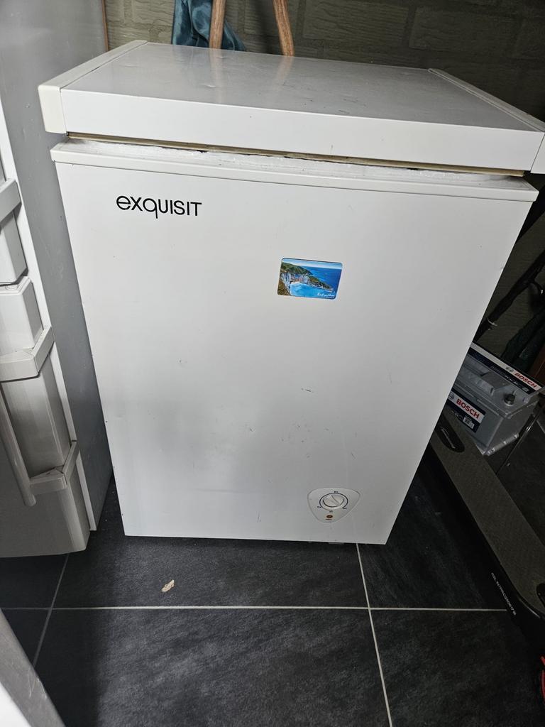 Vrieskist Exquisit - Goed gebruikt,, Witgoed en Apparatuur, Vriezers en Diepvrieskisten, Vrieskist, Gebruikt, Ophalen, 85 tot 120 cm