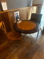 Diverse horeca tafels en stoelen - 70x70 en 70x120, Huis en Inrichting, Tafels | Eettafels, Ophalen, Gebruikt, 100 tot 150 cm