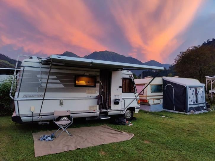 Hymer S560 Mercedes | Semi-automaat | APK t/m 2027 | 4-pers, Caravans en Kamperen, Campers, Integraal, Chemisch toilet, Achteruitrijcamera