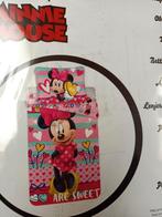 1 persoons dekbedovertrek van Minnie Mouse - nieuw, Ophalen, Overige figuren, Nieuw, Kleding of Textiel