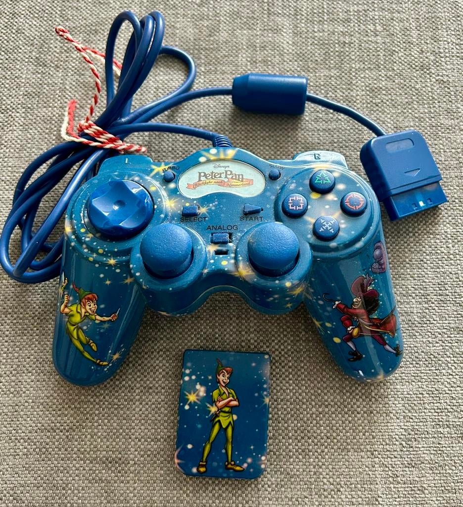 Peter Pan Controller & Memory card / Playstation 1 / PS1, Spelcomputers en Games, Spelcomputers | Sony PlayStation 2, Ophalen of Verzenden