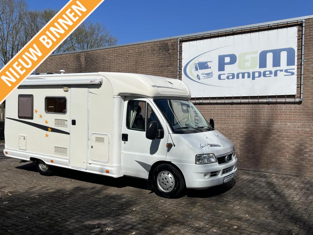 Sea Gigant 800 | 2005 | motor- en bankairco | 103 d km | 2.8, Caravans en Kamperen, Campers, Chemisch toilet, Ringverwarming, Fiat