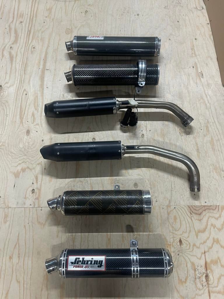 Uitlaat einddemper honda fireblade vtr sp1, Ophalen