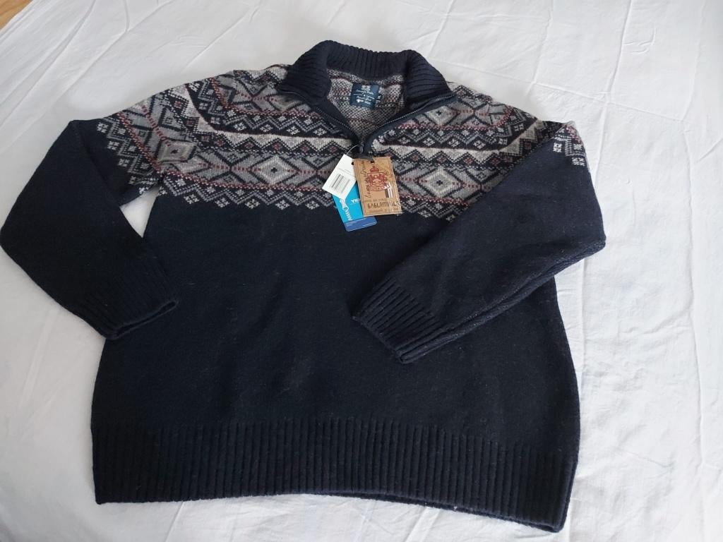 Heren trui "Nordic Style" XXL Nieuw !!!, Ophalen, Blauw, Trui of Vest, Nieuw