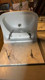 Antieke wasbak, Gebruikt, Minder dan 100 cm, Wasbak of Wastafel, 25 tot 50 cm