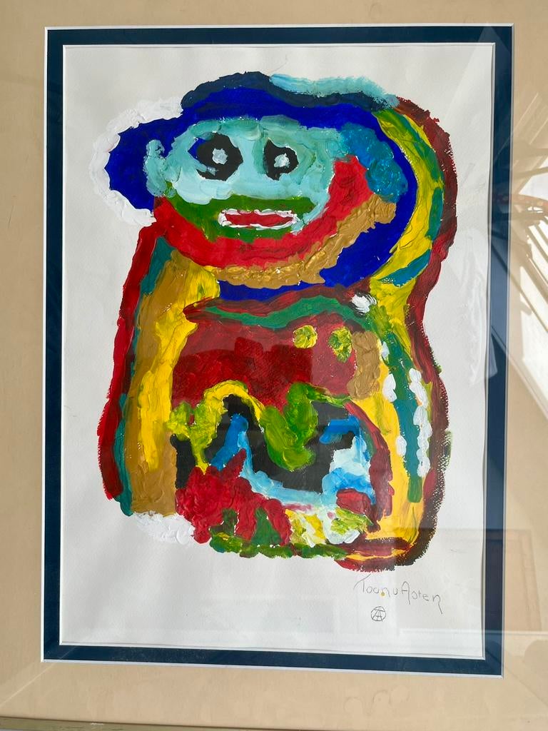 Schilderij van Toon van Asten, Ophalen