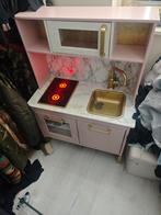 Roze speelgoed keukentje met gouden details, Ophalen