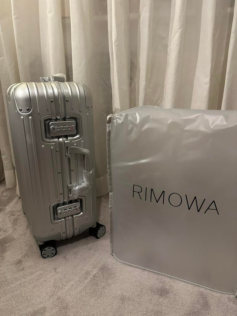 RIMOWA koffer cabinesize NIEUW!, 50 tot 60 cm, Nieuw, Ophalen of Verzenden, Metaal