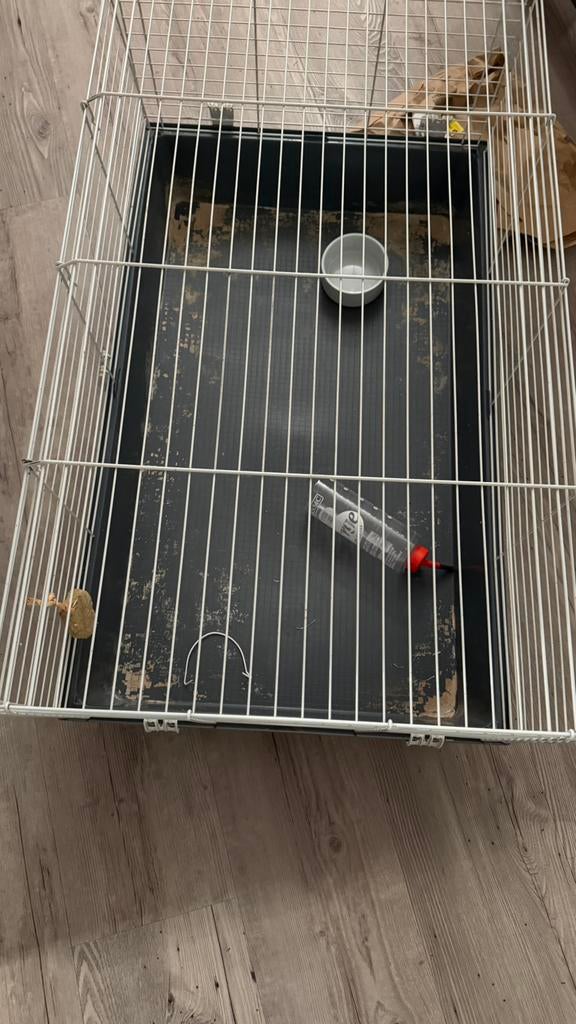 Knaagdierhok 60x100    *** GRATIS, GOED LEZEN ***, Dieren en Toebehoren, Knaagdieren en Konijnen | Hokken en Kooien, Gebruikt