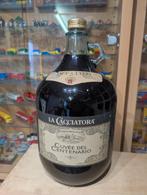Grote 5 liter fles Italiaanse rode wijn - La Cacciatora, Ophalen of Verzenden, Gebruikt, Italië, Rode wijn