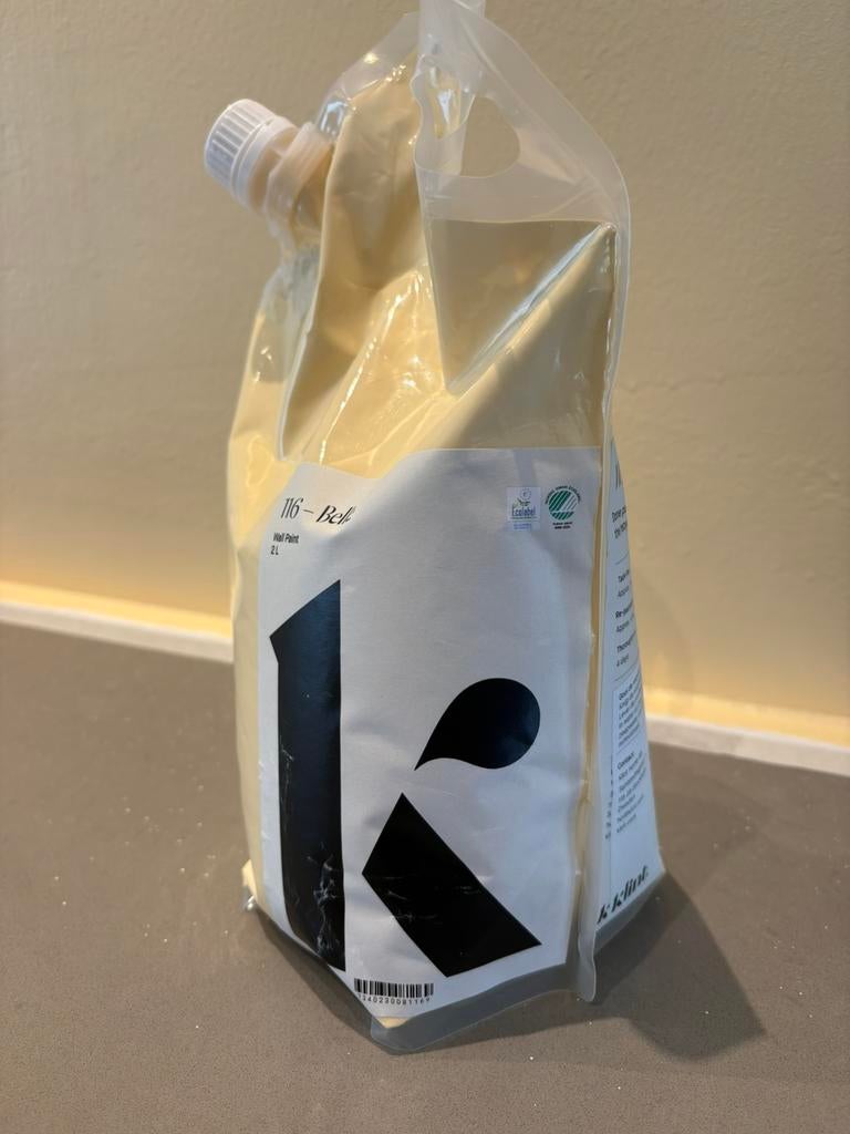 Klint muurverf Belle nieuw, Geel, Nieuw, Ophalen of Verzenden, Verf