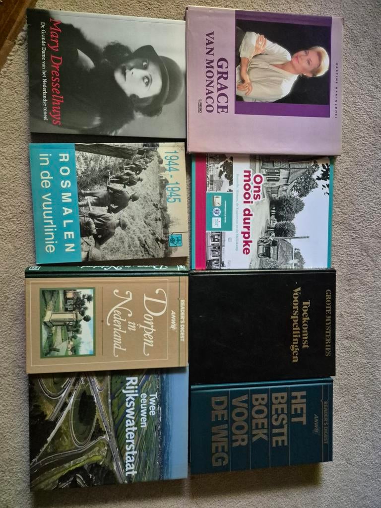 Diverse boeken: biografieën, geschiedenis, tuinieren, Boeken, Ophalen, Gelezen, Diverse auteurs, Overige