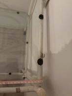 Vintage Medisch Tafeltje op Wieltjes - Glas en Metaal, Antiek en Kunst, Ophalen