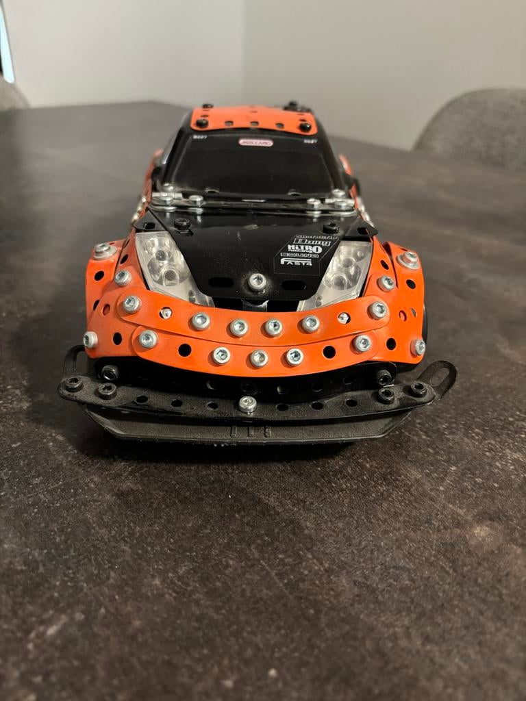 Meccano RC Race Auto Oranje, Overige merken, Gebruikt, Auto, Groter dan 1:32