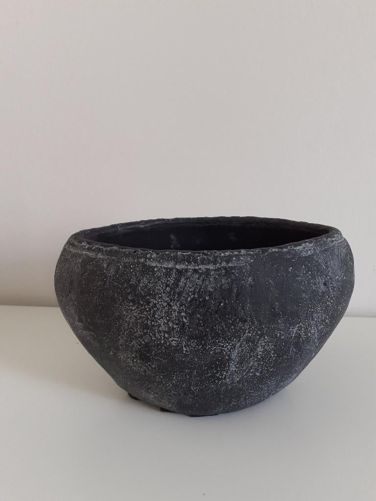 bloempot, Ophalen, Rond, Binnen, Zo goed als nieuw