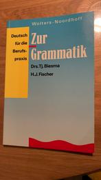 Wolters-Noordhoff Zur Grammatik, Ophalen of Verzenden, Alpha, Zo goed als nieuw, HBO