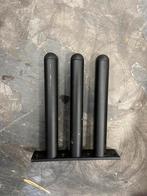 Rek muur beugel om olympische halter stang op te hangen, Halterstangen, Halter stangen, Ophalen of Verzenden, Zo goed als nieuw