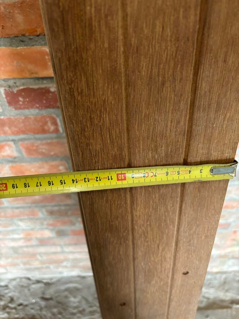 Hardhouten schutting planken 5 stuks, Tuin en Terras, Ophalen, Minder dan 3 meter, Hout, 1 tot 2 meter