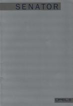 Brochure Opel Senator 1985, Ophalen of Verzenden, Gelezen, Opel