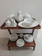 Prachtig Vintage Scherzer Bavaria Germany Bloemetjes Servies, Ophalen of Verzenden, Zo goed als nieuw, Porselein, Overige stijlen