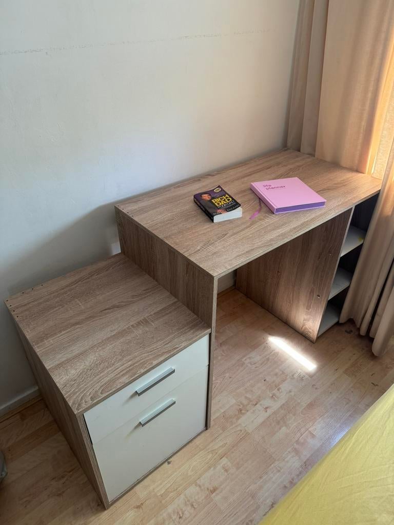 Table for Work from home/Students, Ophalen, Zo goed als nieuw, Hout, Computerbureau