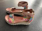 Mjus sleehak sandalen multicolor snake maat 38, Overige kleuren, Verzenden, Sandalen of Muiltjes, Zo goed als nieuw