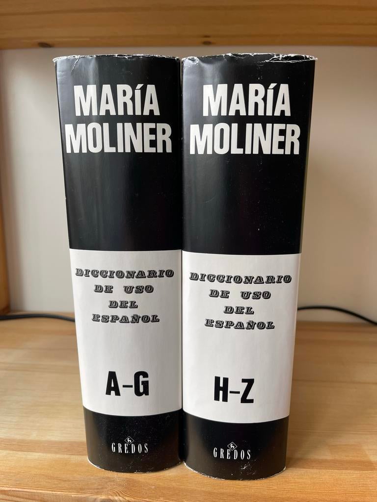 Maria Moliner Diccionario de Uso del Español (2 delen), Ophalen of Verzenden, Zo goed als nieuw, Non-fictie