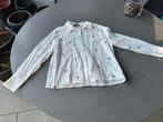 Nieuwe witte blouse met rode hartjes, maat 36 = 44, Verzenden, Wit, Maat 42/44 (L), Nieuw