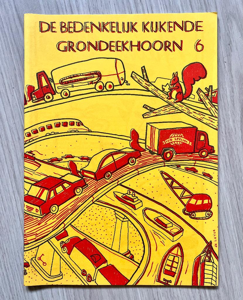 De Bedenkelijk Kijkende Grondeekhoorn 6 - Gummbah, Eén stripboek, Ophalen of Verzenden, Zo goed als nieuw, Gummbah