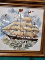 schilderij tegels schip atlantic mermaid, Ophalen of Verzenden, 'T Olde Gre-j, Info@toldegrej.nl, Endepoelstraat 20f Didam