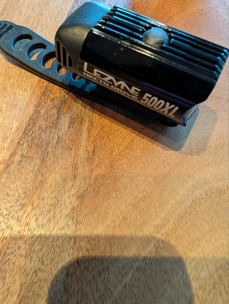 Lezyne Fietsverlichting Set: Hecto Drive 500XL + Achterlicht, Gebruikt, Verlichtingsset, Ophalen of Verzenden, Oplaadbaar