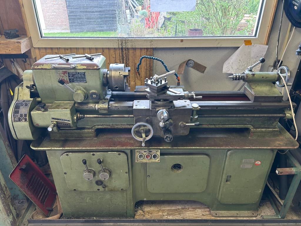 Weiler metaal draaibank, Ophalen, Gebruikt, Metaaldraaibank