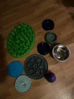 Schrokbak, likmat en verschillendd eetbakjed, Dieren en Toebehoren, Ophalen, Gebruikt