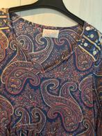 Miss June Ibiza Tuniek / Korte Jurk met Paisley Print, Maat 38/40 (M), Blauw, Miss June, Ophalen of Verzenden