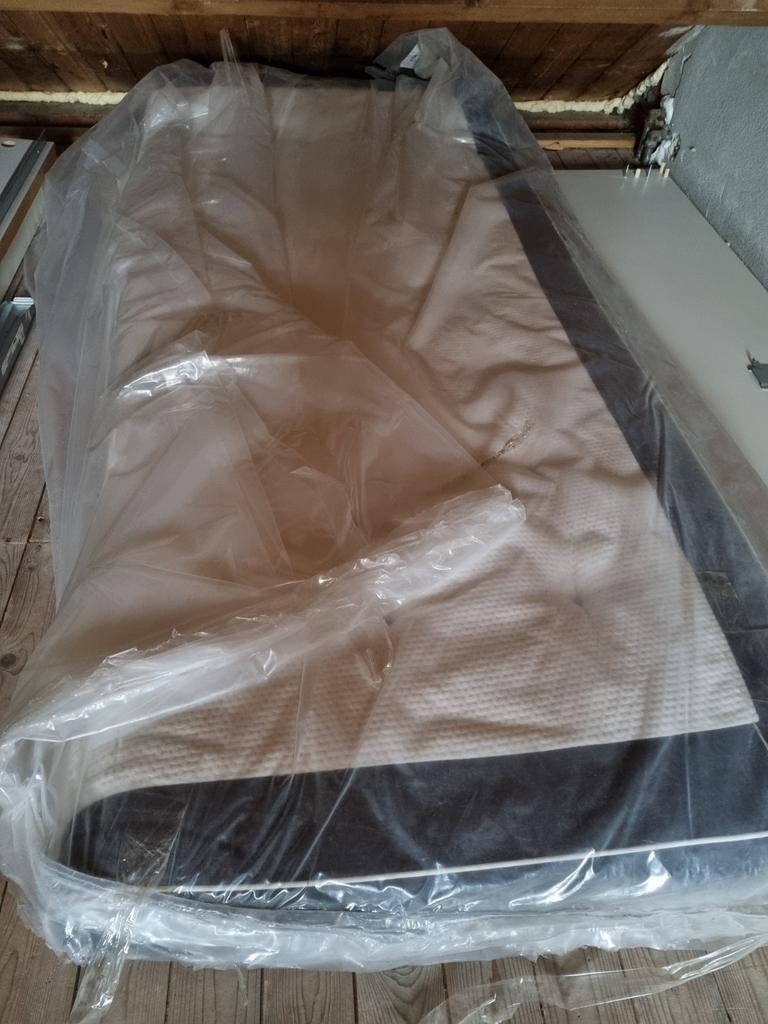 Topper 180x210 met single split, Ophalen, Tweepersoons, 210 cm, 180 cm