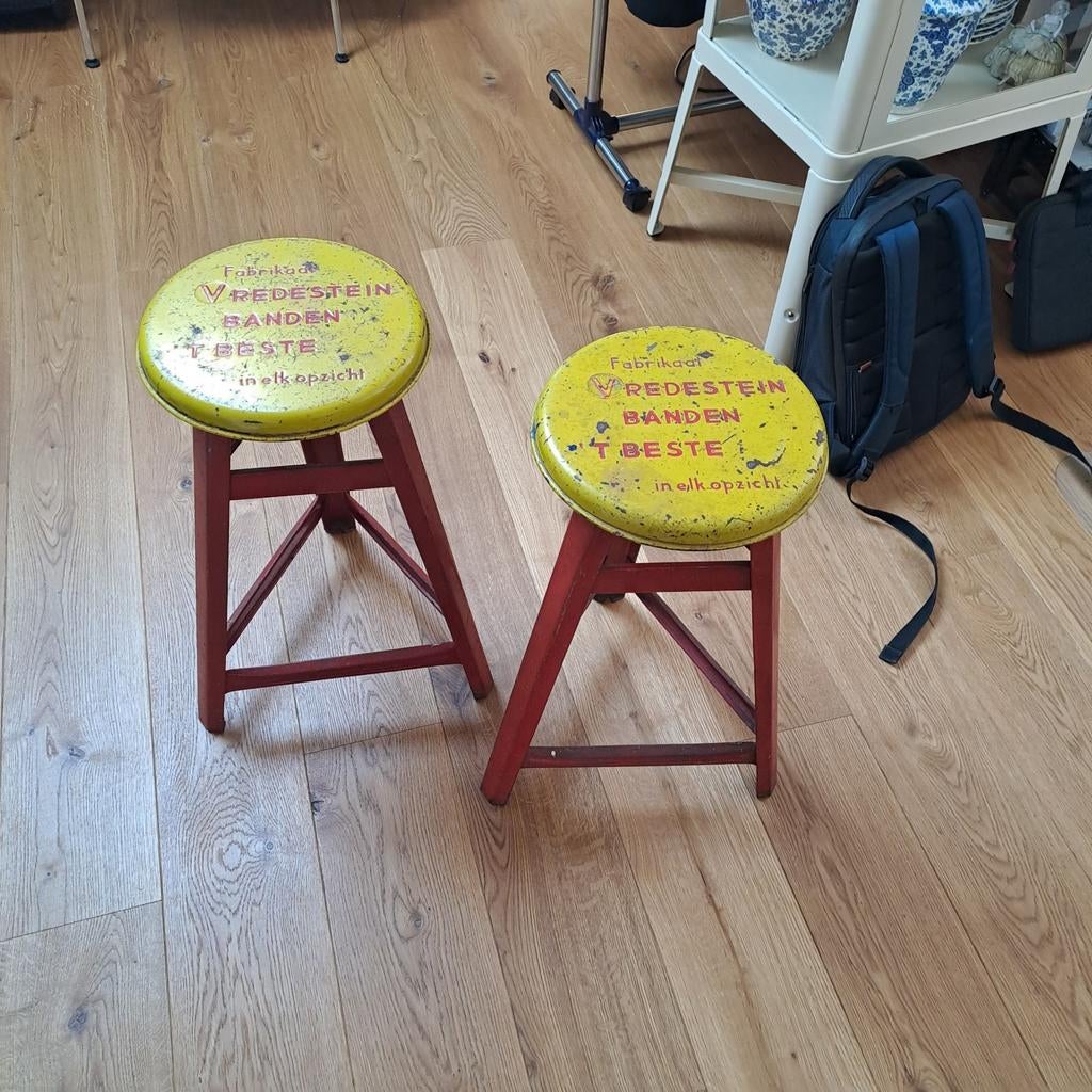 1x Vredestein kruk jaren 50, Ophalen of Verzenden, Gebruikt