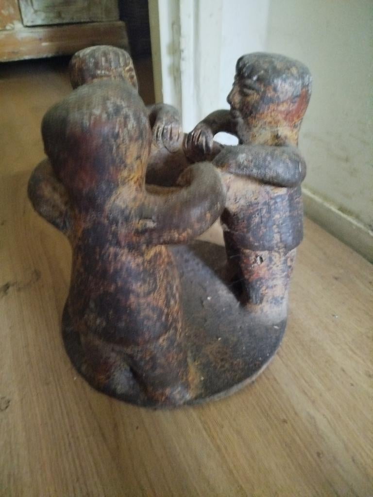 Grote Vriendenkring Beeld 45 CM Hoog, Antiek en Kunst, Ophalen of Verzenden