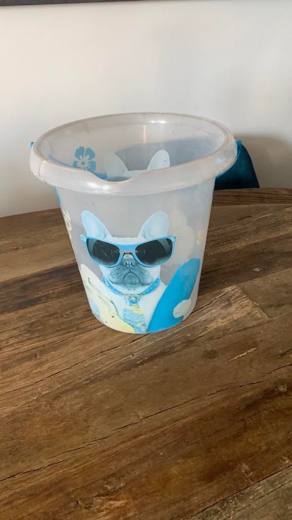 Grote emmer afbeelding hond inhoud is 12  liter, Ophalen, Gebruikt