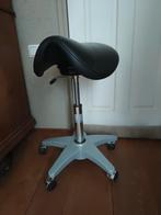 Originele Flexchair zadelkruk, Ophalen, Zwart, Bureaukruk