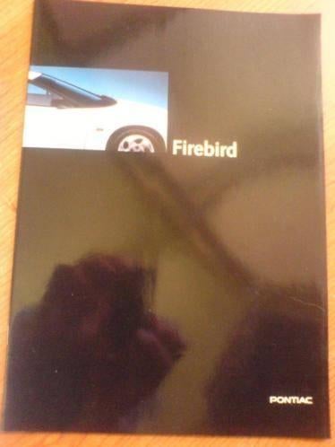 Pontiac Firebird incl Trans Am brochure/auto folder '95 '96, Ophalen, Zo goed als nieuw, Overige merken