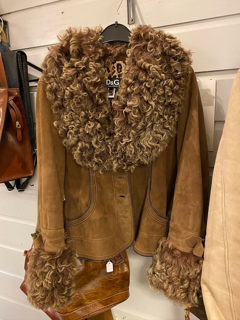 Dolce&Gabbana zacht suede jasje, Kleding | Dames, Jasjes, Kostuums en Pakken, Zo goed als nieuw, Maat 38/40 (M), Ophalen of Verzenden