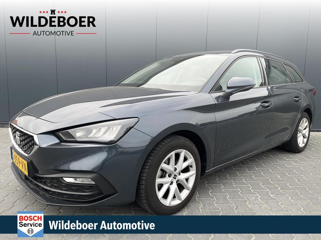 Seat Leon Sportstourer 1.0 TSI 90 PK Reference | NL Auto | 5, Voorwielaandrijving, LED verlichting, Stof, Gebruikt