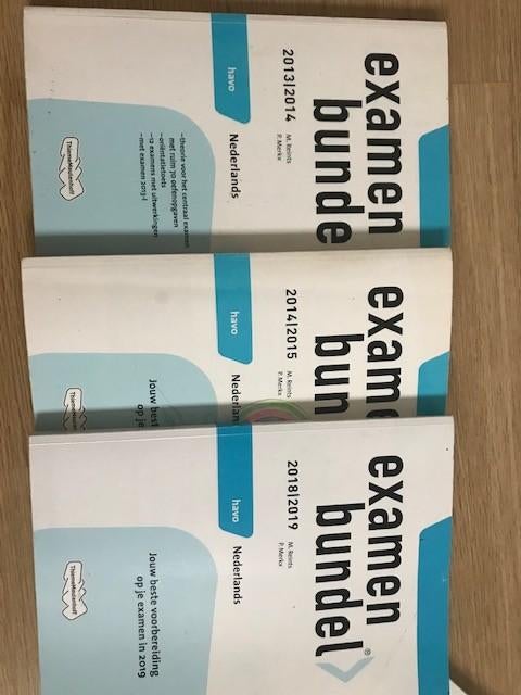 examen bundels, Diverse, HAVO, Ophalen of Verzenden, Aardrijkskunde