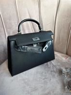 Trendy tas Hermes stijl nieuw, Sieraden, Tassen en Uiterlijk, Tassen | Damestassen, Ophalen of Verzenden, Nieuw, Zwart, Handtas